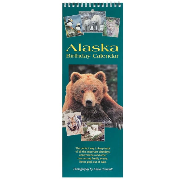 Alaska Birthday Calendar - Greatland Graphics