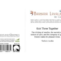 barbara lavallee knit three together art card