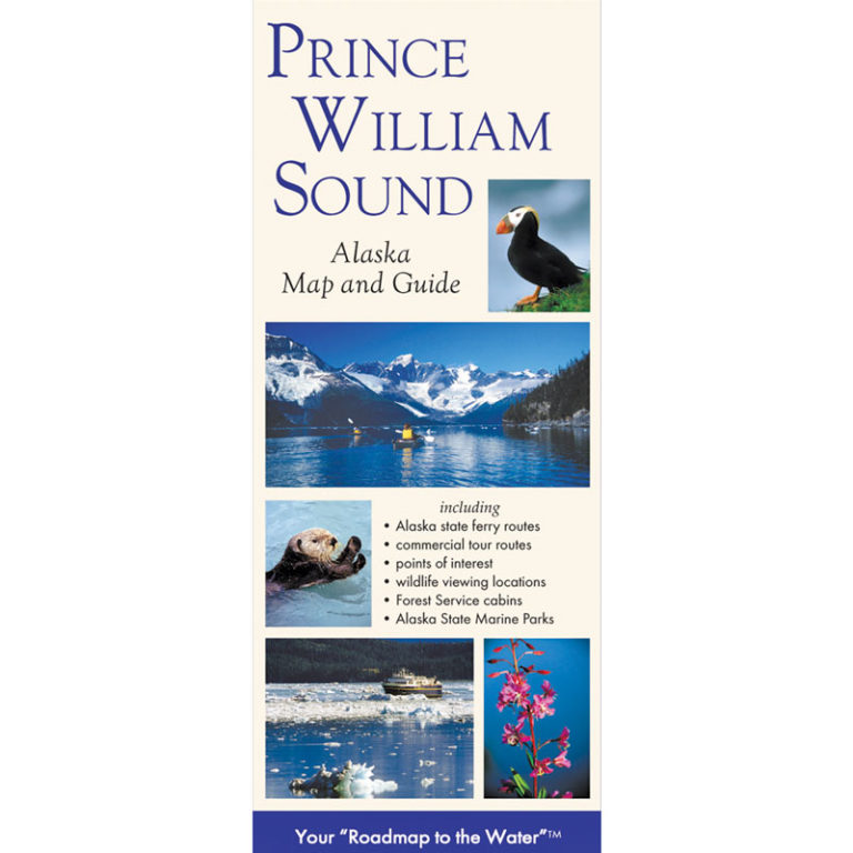 Prince William Sound Map & Guide - Greatland Graphics