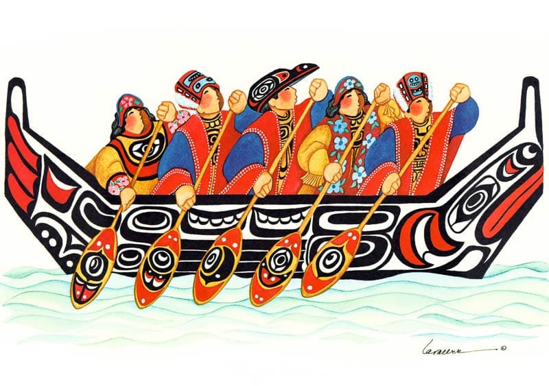 Tlingit Canoe