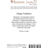 barbara lavallee village traditions art card