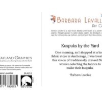 barbara lavallee kuspuks by the yard art card