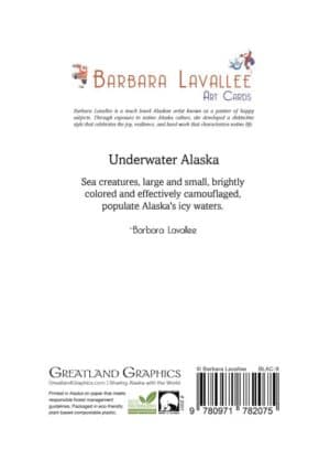 barbara lavallee underwater alaska art card