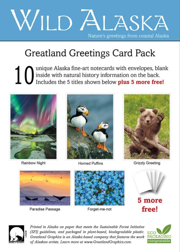 wild alaska notecard pack