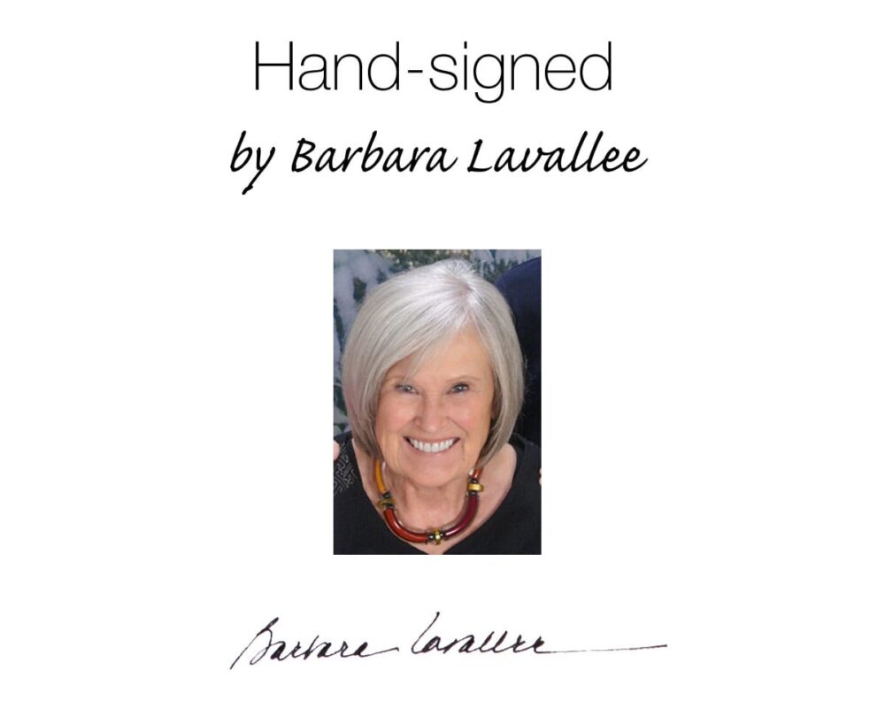 hand-signed by Barbara Lavalle