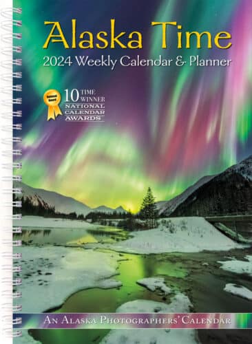 2024 Alaska Time Weekly Calendar Planner By Greatland Graphics   At Cover With Spiral 366x500 