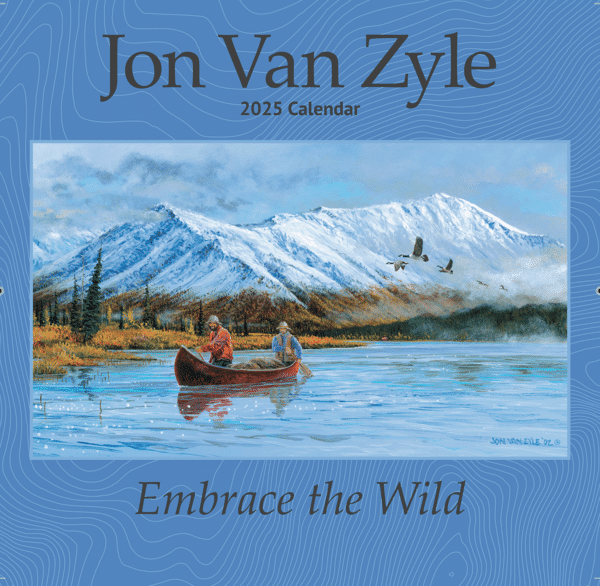 2025 Jon Van Zyle calendar cover