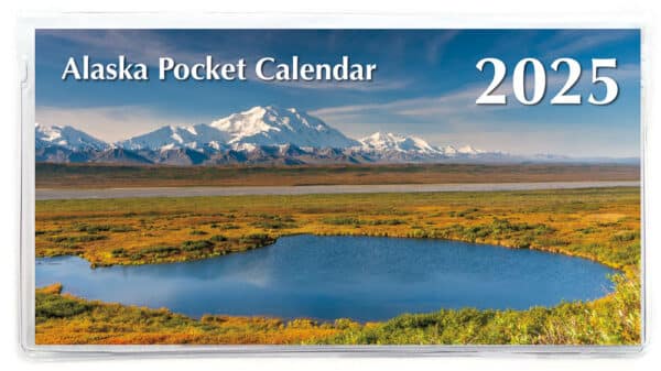 2025 Alaska Pocket calendar cover