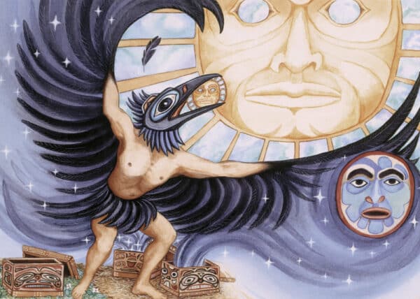 Raven Divides Night from Day