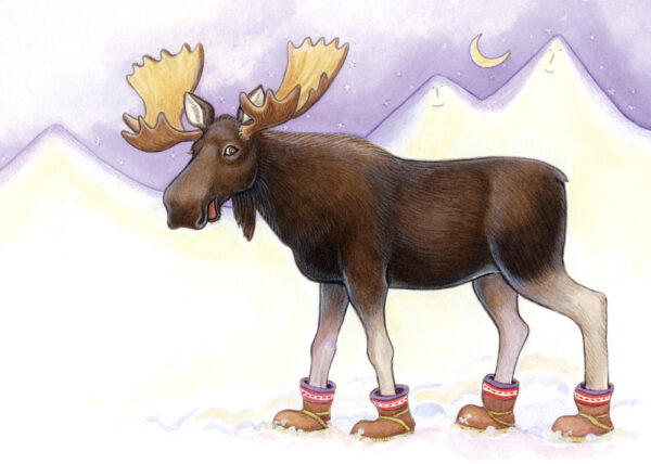 Moose in Mukluks
