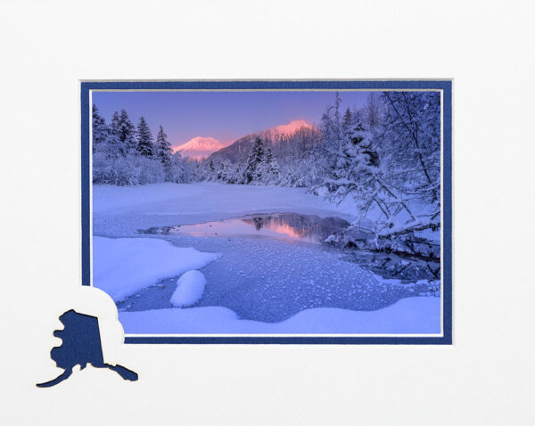 Afternoon Pastels matted card