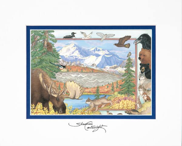 Animals of Denali - Signed