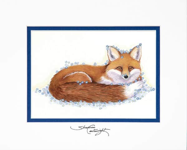 Fox Forget-Me-Nots - Signed
