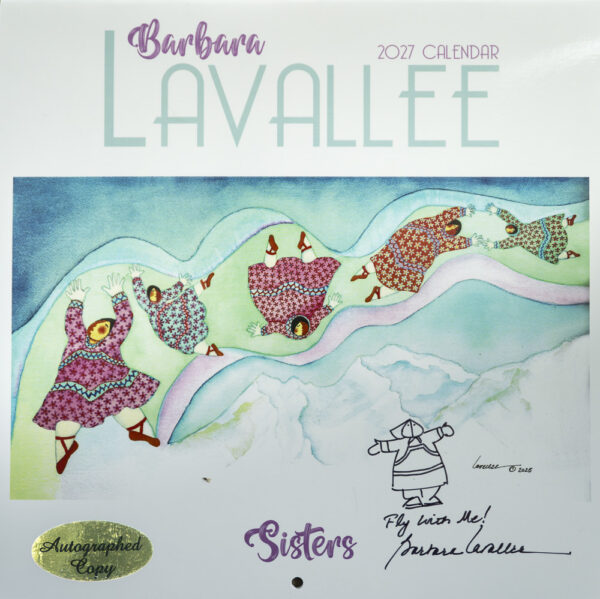 Autographed 2027 Barbara Lavallee Wall Calendar